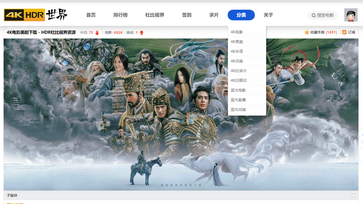 4K HDR世界蓝光资源